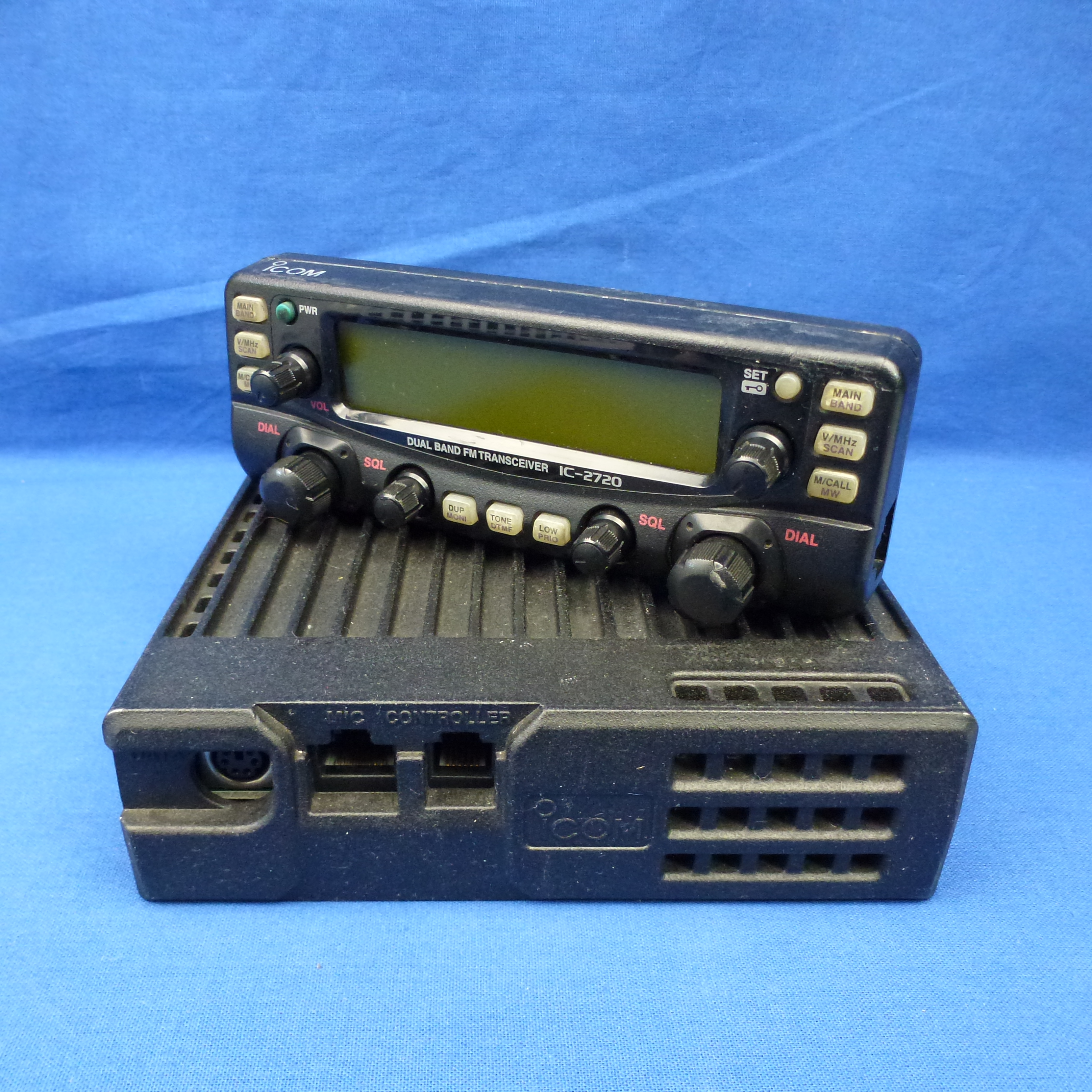 Icom IC-2720D フレキシブルマイク、DC DCアマチュア無線ジャンク Icom