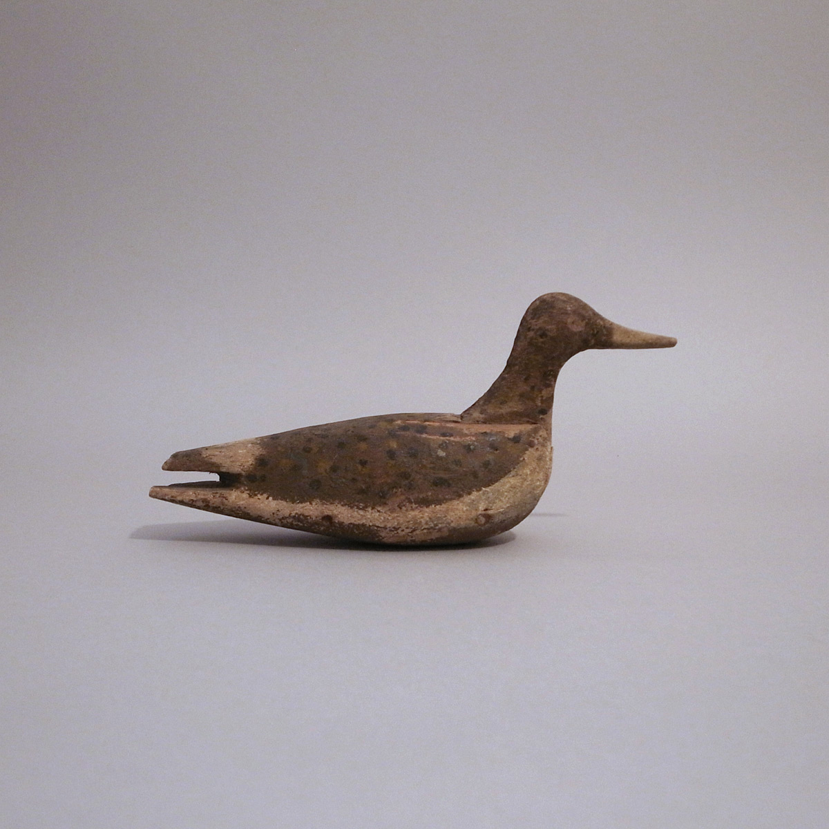 アメリカ製 アンティーク デコイ 1930年代カラフルな木製デコイ