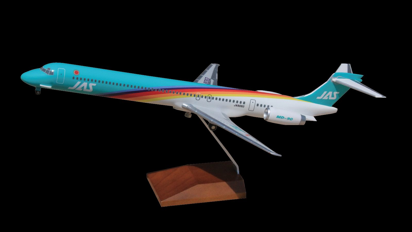 激レア】 黒澤JAS（日本エアシステム）MD-90 JA8066 PACMIN 激レア