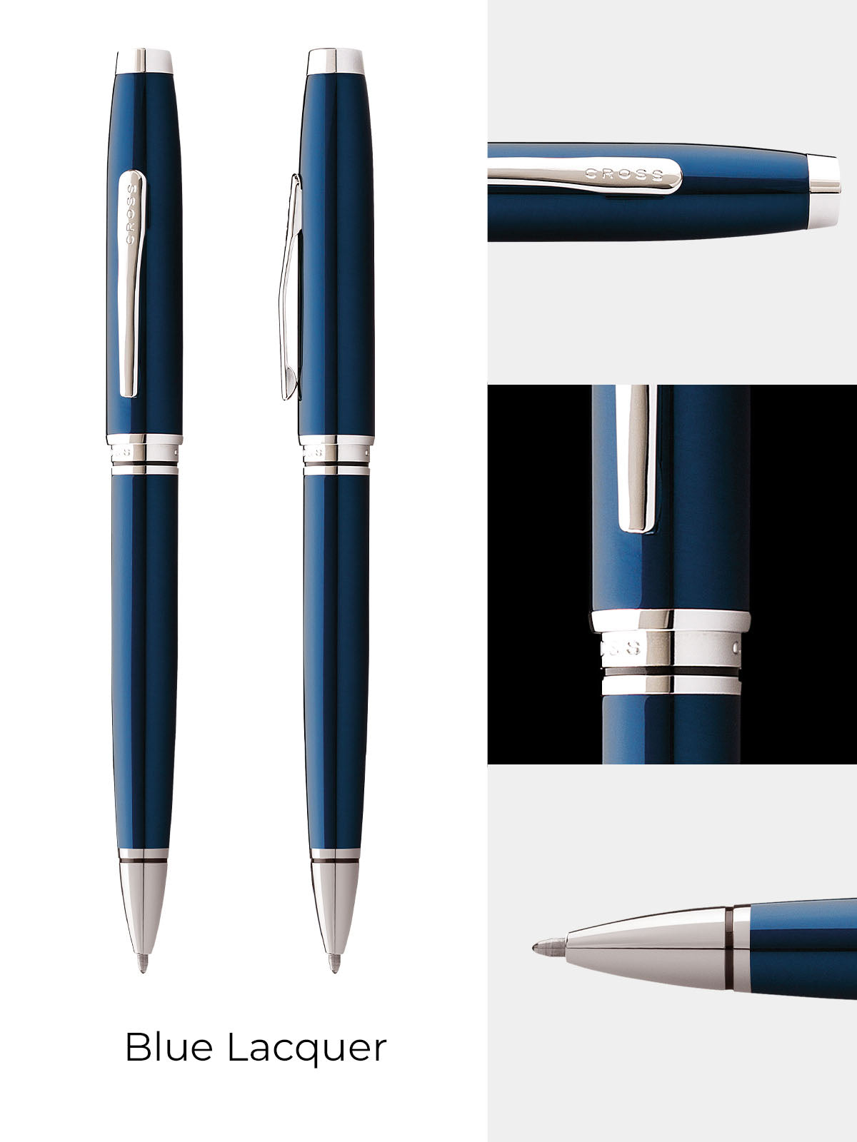 Coventry Blue Lacquer Ballpoint Pen | Cross – A.T. Cross
