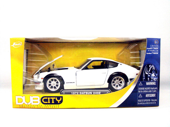 希少！DUBCITYダイキャストミニカー 1/24サイズ 72' DATSUN240Z ホワイト