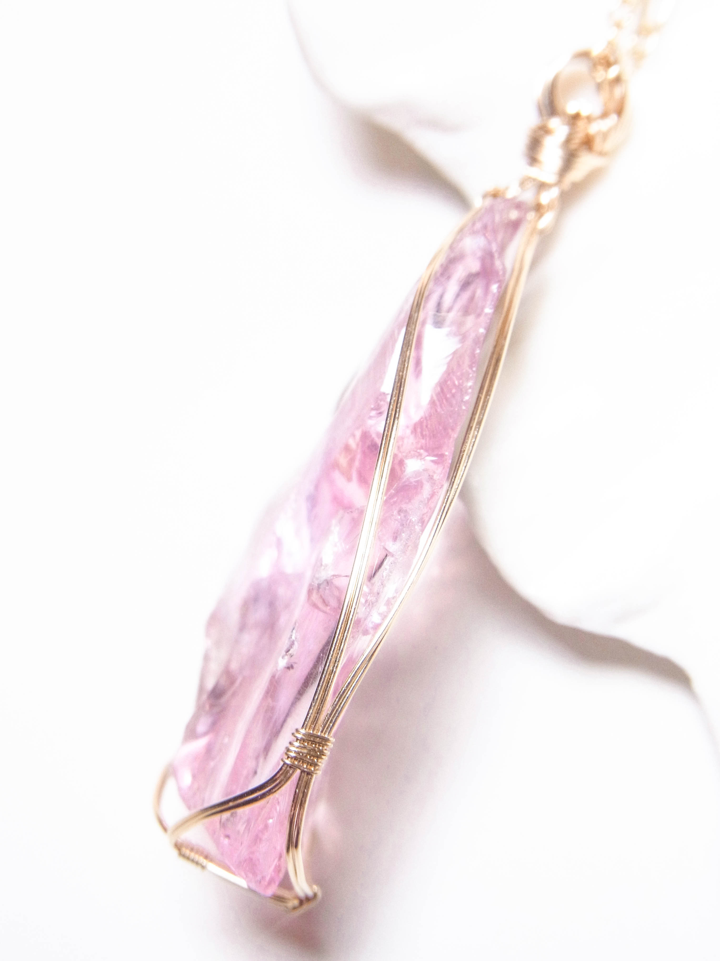 永遠美の秘宝】アンダラクリスタル(ピンク) 【the Heart of God Withn