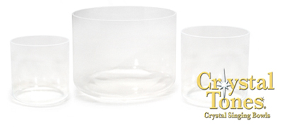4点セット Crystal Tones クリスタルボウル プラチナボウル など image
