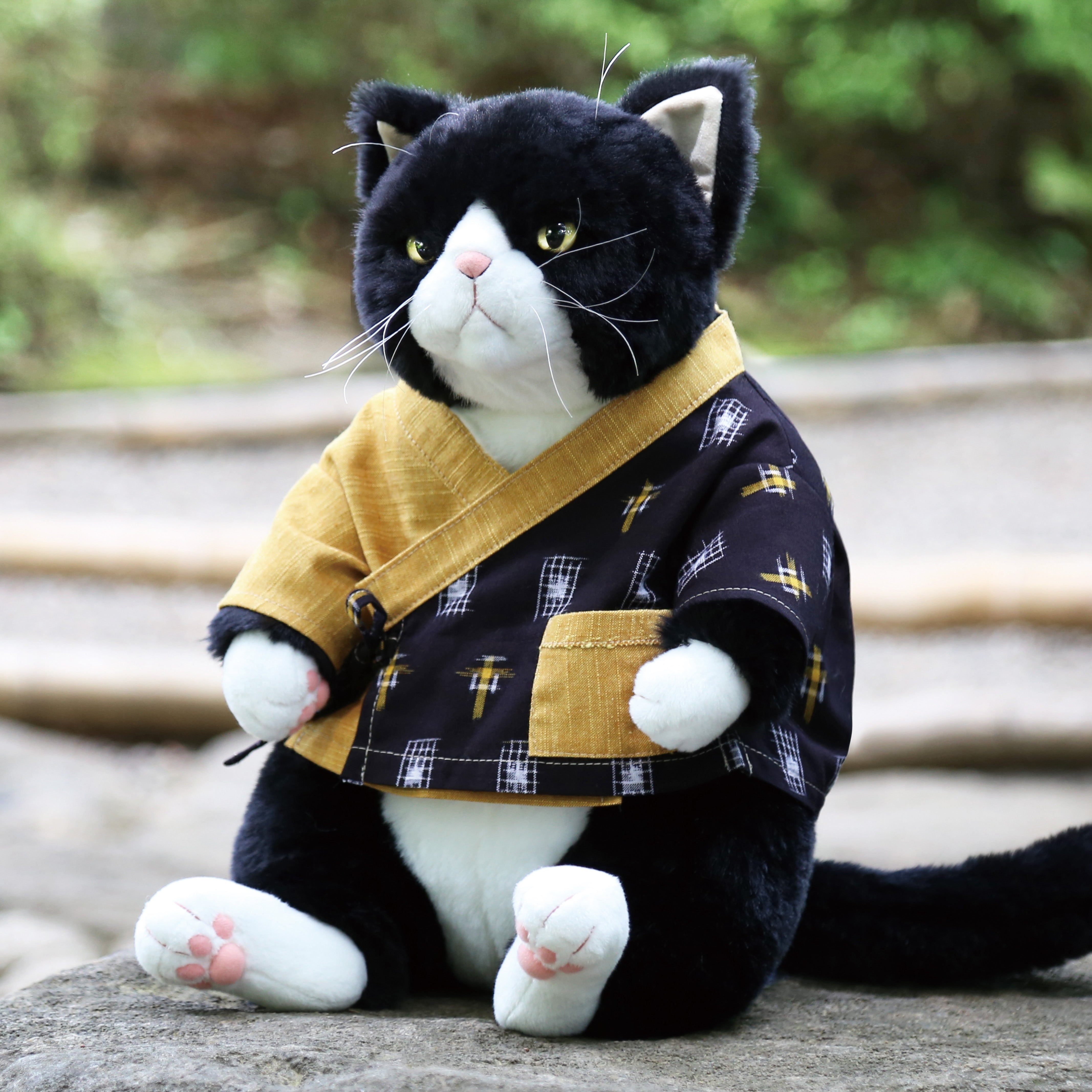 カドリー 甚五郎 猫 ぬいぐるみ