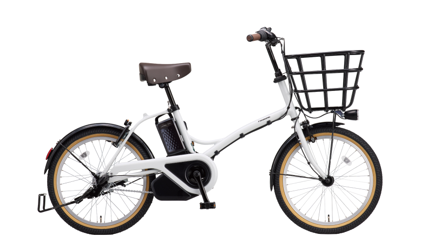 BRIDGESTONEアシスタ電動アシスト自転車 クリーム色 前カゴ付き