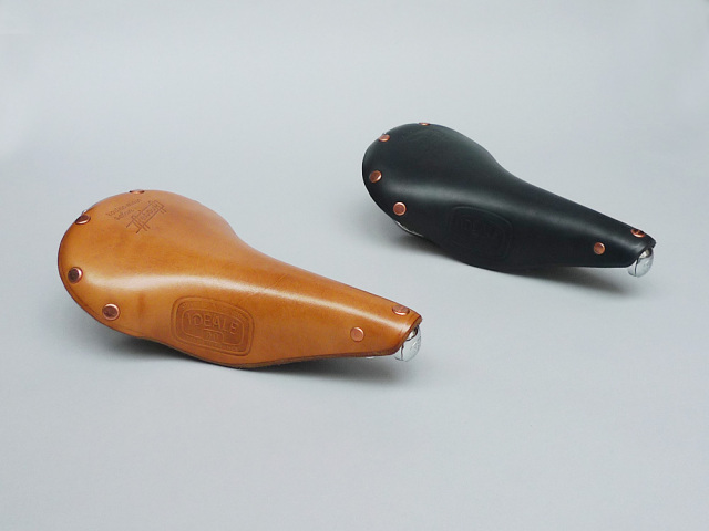 MEIRIN 自転車サドル(本革)です。アンティークサドル沼にはまらぬよう