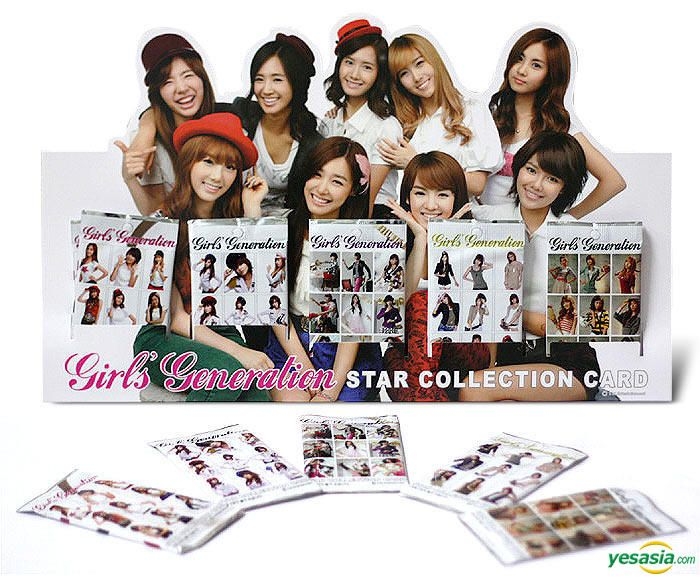 YESASIA: 少女時代 - スターコレクションカード (15パックセット