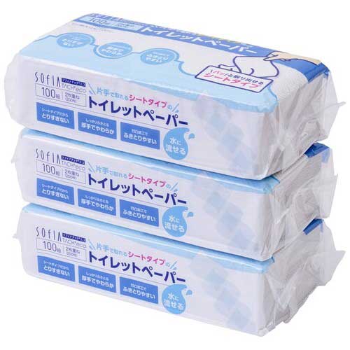 ソフィアタッチエコシートトイレペーパー | ティッシュペーパー | 介護