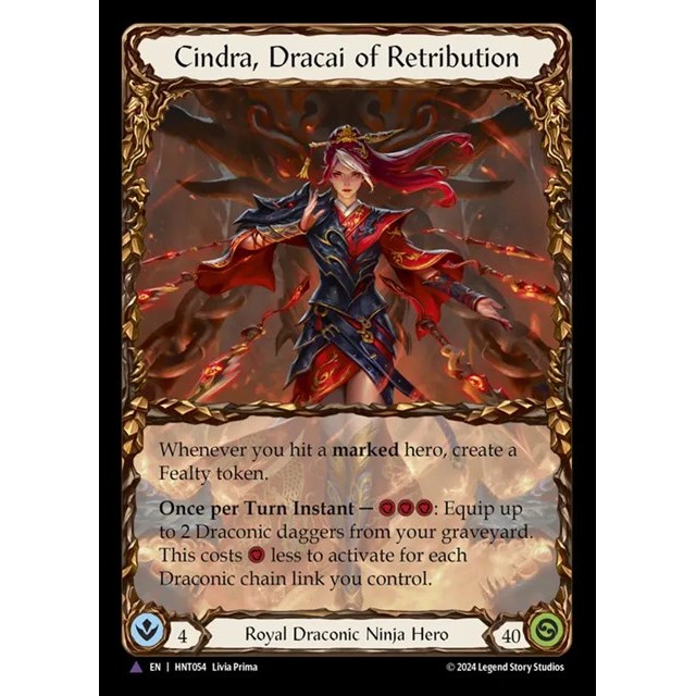 FAB 報復のドラカイ、シンドラ marvel 英語 FAB Cindra Dracai of