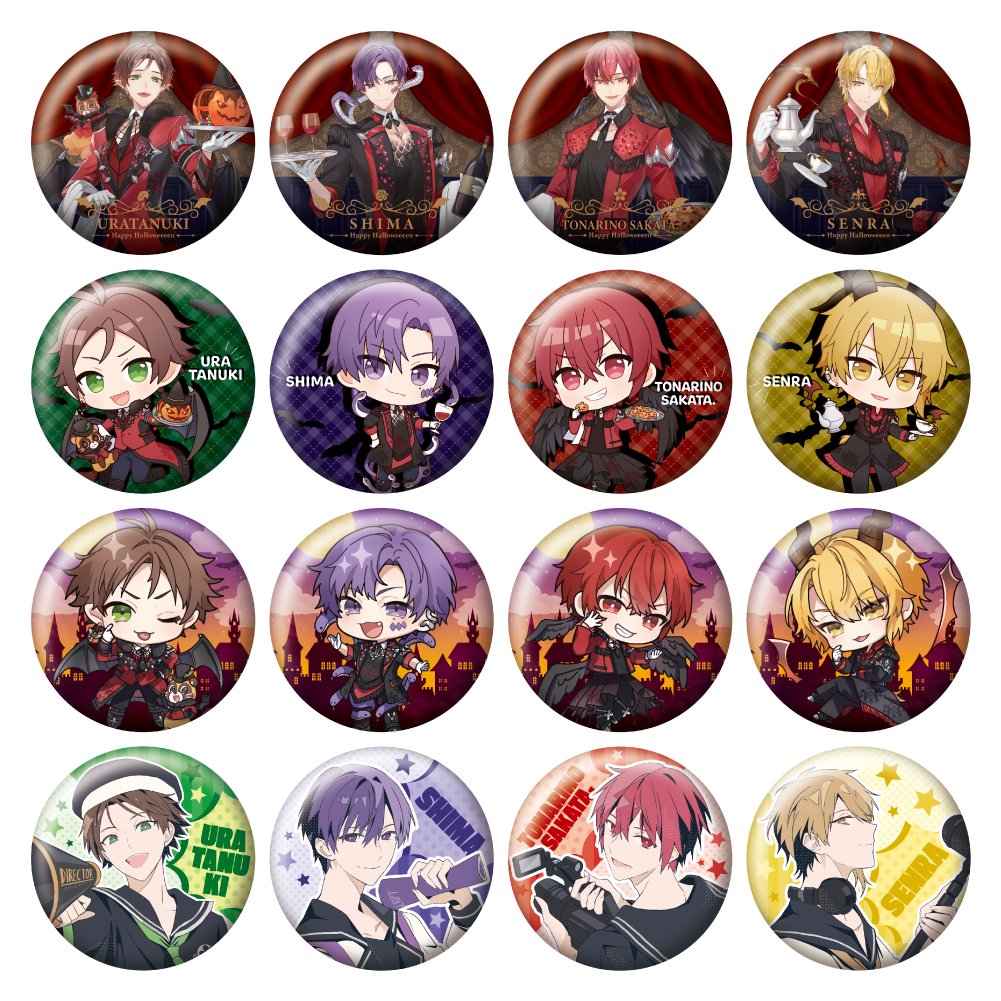 浦島坂田船 あほの坂田。 となりの坂田。 メモライ 実写 缶バッジ 浦島