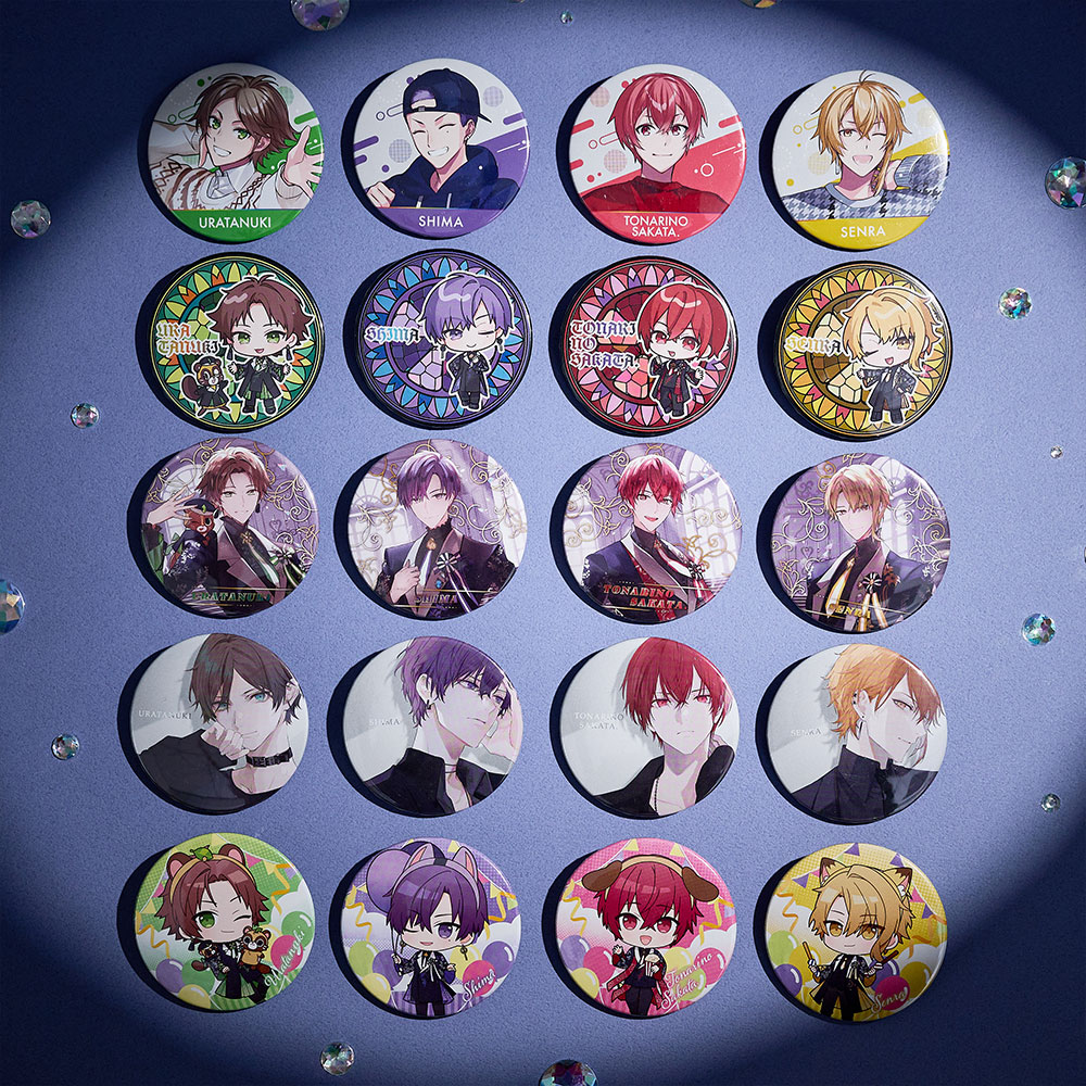 浦島坂田船 志麻 缶バッジ 2023 夏ツアー Plusss LLL 等身 浦島坂田船