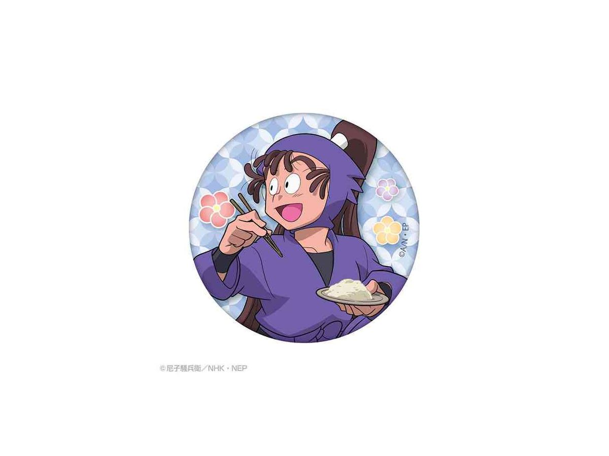 忍たま乱太郎 尾浜勘右衛門缶バッジほか 尾浜勘右衛門 缶バッジ5点