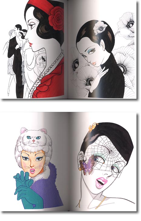 上村一夫美女画集 3000万部限定 愛蔵版 上村一夫美女画集 3000部