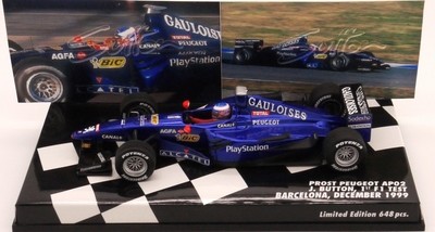 Yahoo!オークション - 1 18 ミニチャンプス製/1999年プロスト・プジョ