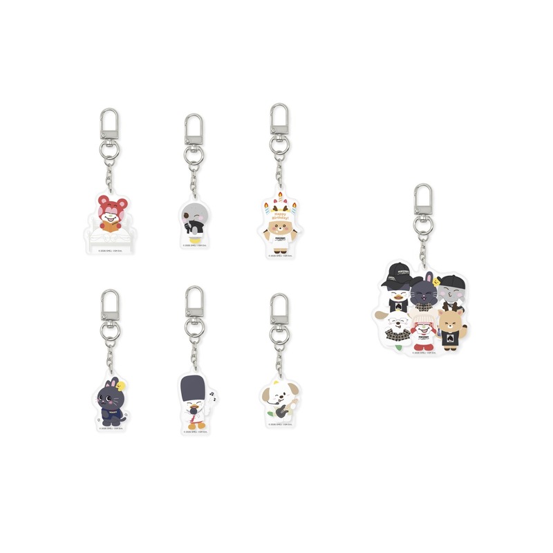 ランダムアクリルキーホルダー(全7種) | SMTOWN OFFICIAL ONLINE STORE