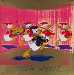 アンディ·ウォーホル The New Spirit (Donald Duck)