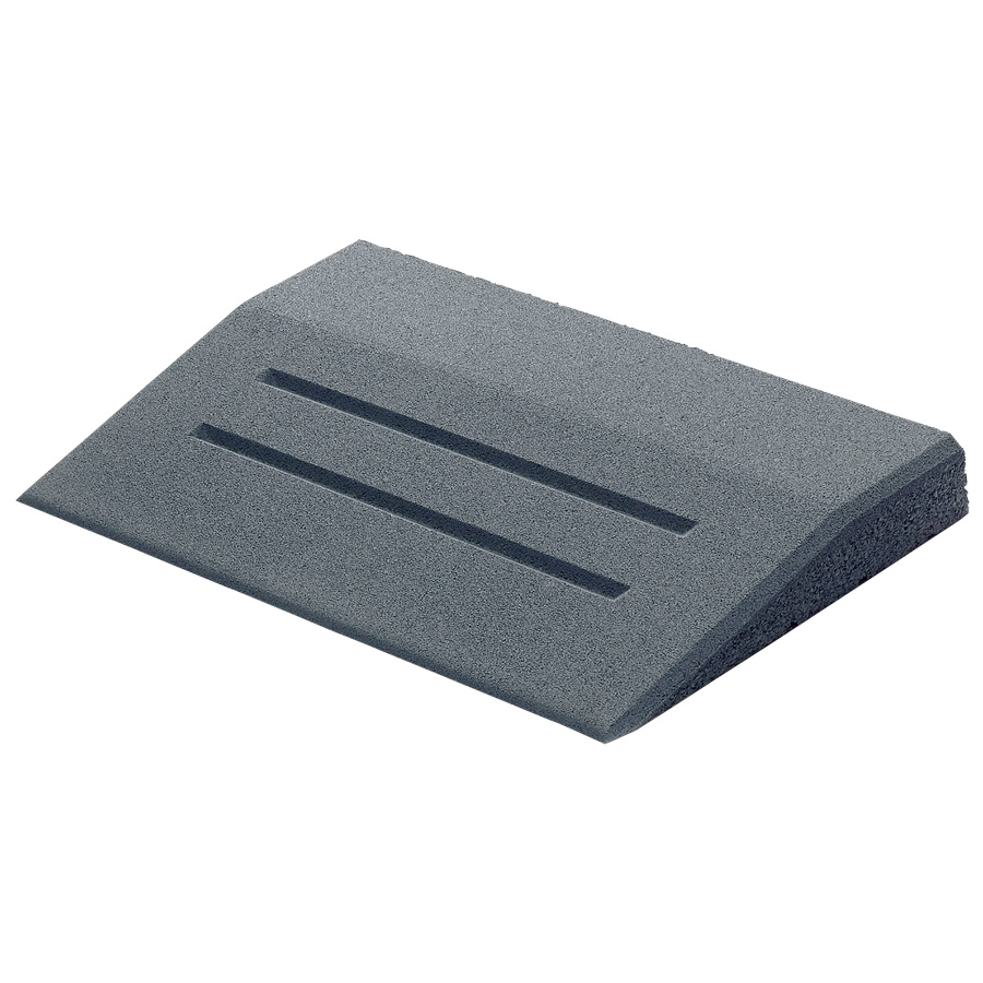 駐車場関係用品 866－10 段差スロープ ラスロ50直 グレー