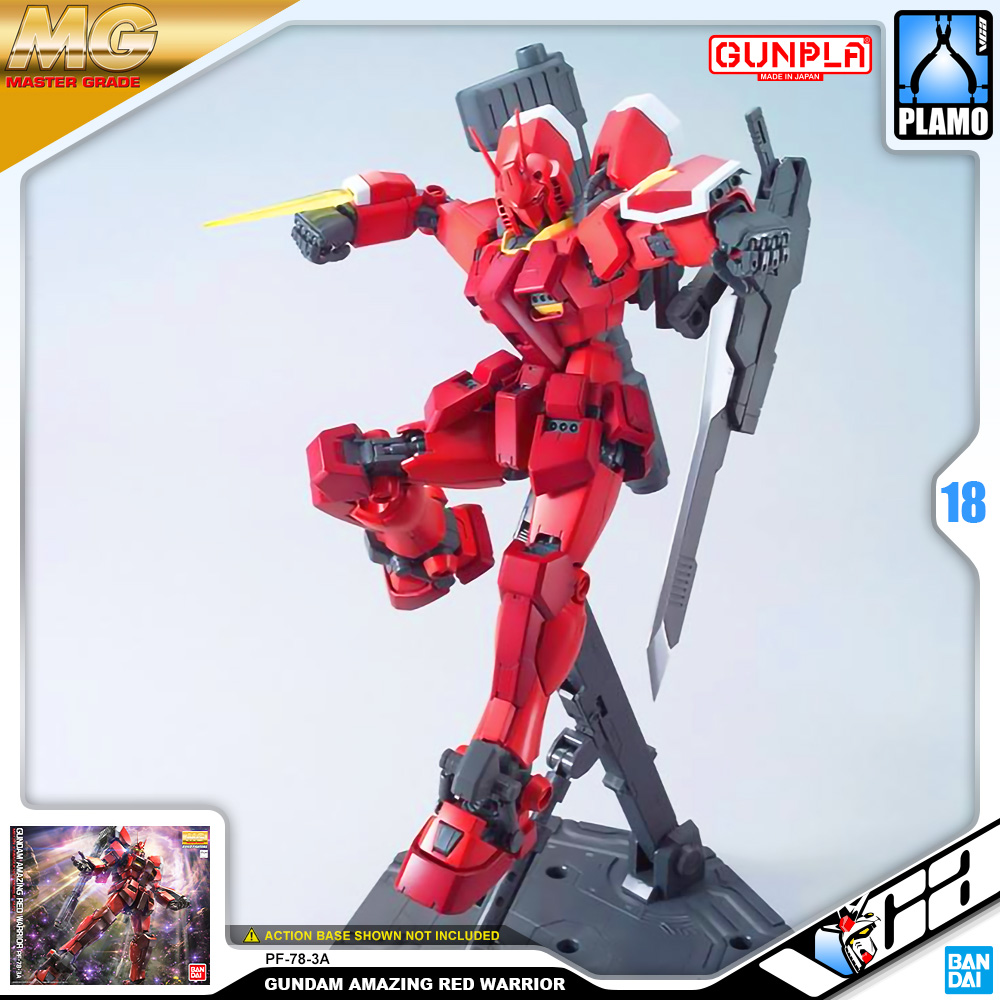 ロボット Gundam Amazing Red Warrior PF-78-3A Gunpla HG 1/144 PF-78
