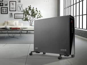 デロンギコンベクターヒーター電気ヒーター グレー 16℃〜32℃ 温度調整