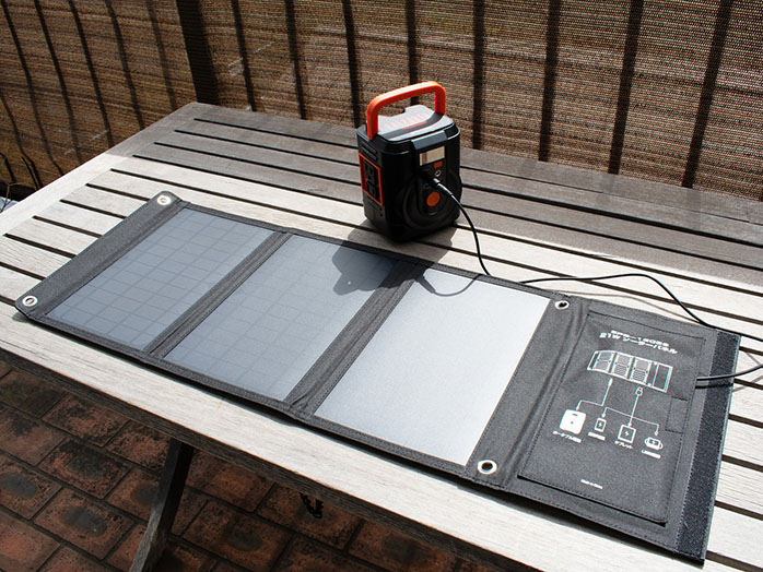 ポータブル電源・ソーラーパネルセット｜EPB-120SS / EPB-120BB（充