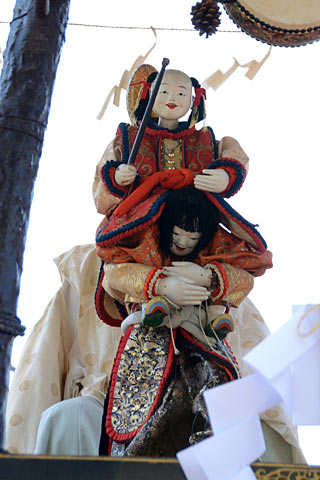高須賀町のからくり人形|大野祭り|乙川|知多の山車館｜尾張の山車まつり