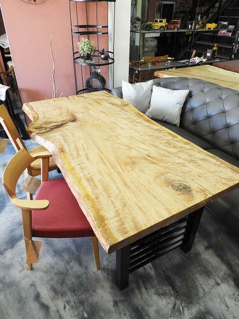 天然一枚板 サイドテーブル 3color 一枚板 サイドテーブル 3color