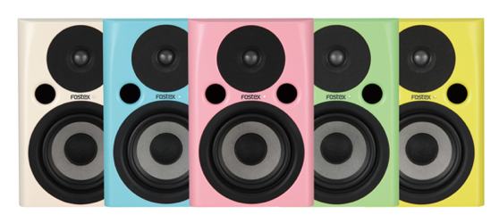 美品❗️FOSTEX PA-2 アクティブモニタースピーカー ピンク FOSTEX PA