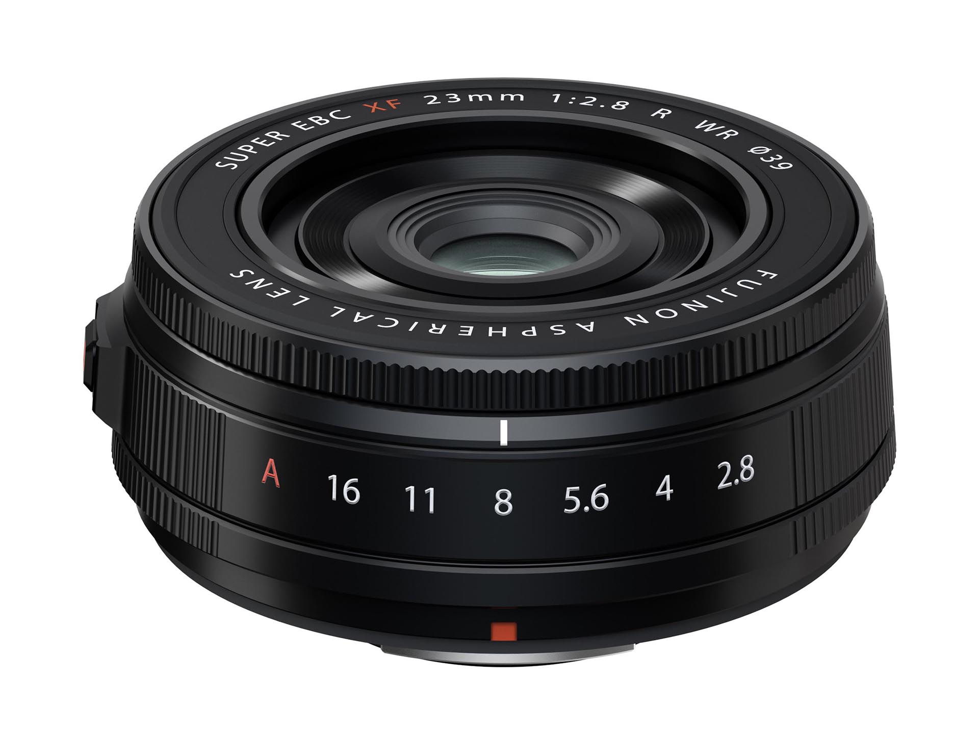 質量90g、厚さ23mmの薄型軽量AFレンズ「XF23mmF2.8 R WR」 - デジカメ