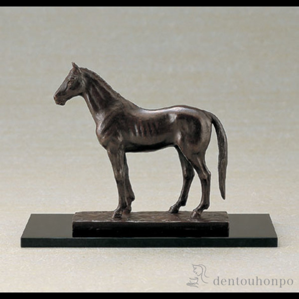 送料無料】 銅製 聖馬 塗板付き / お正月 新年 子 辰 龍 午 丑 高岡