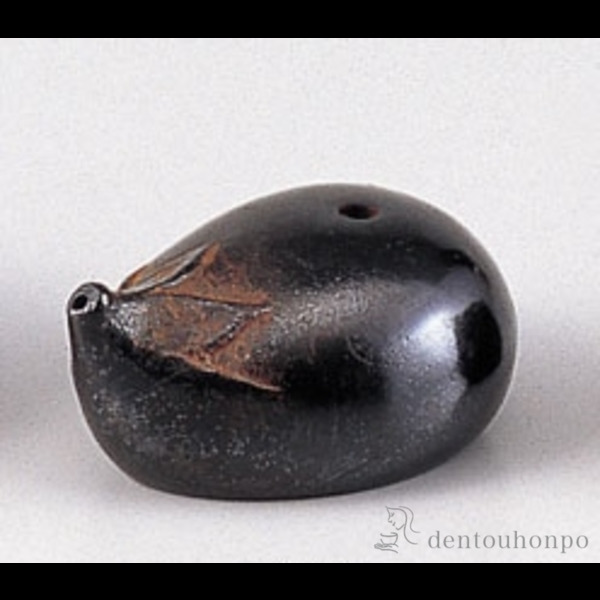 送料無料】 銅製 水滴 ナス / 書道 硯 文鎮 人気 おすすめ 高岡銅器