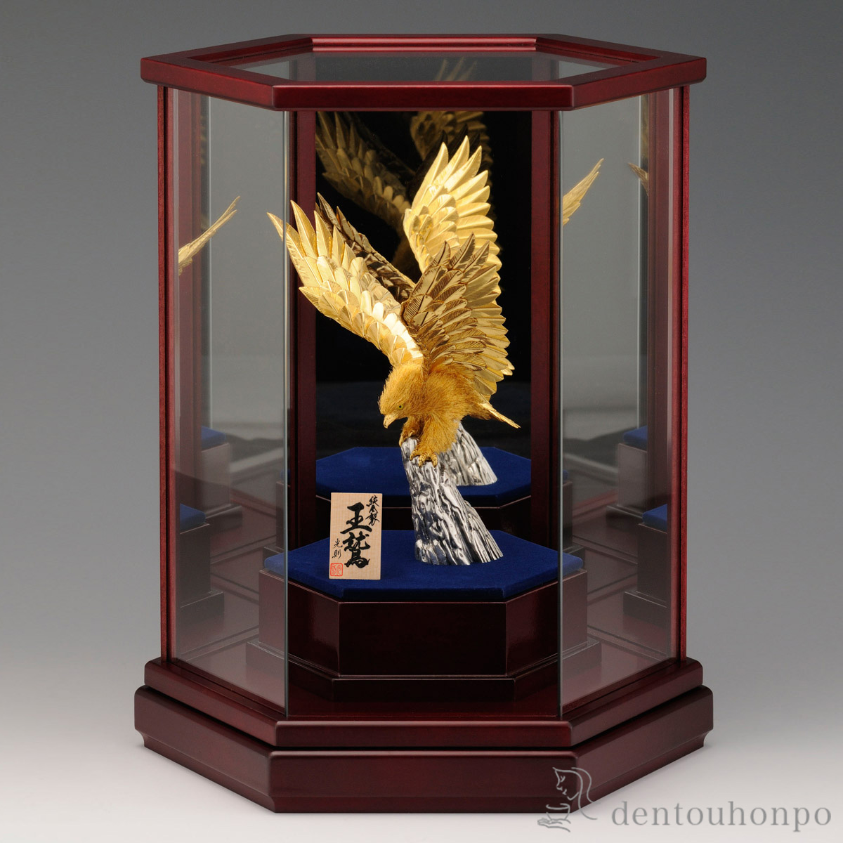 送料無料】 純金 王鷲 C 140g / 高級 コレクション 美術品 工芸品 伝統