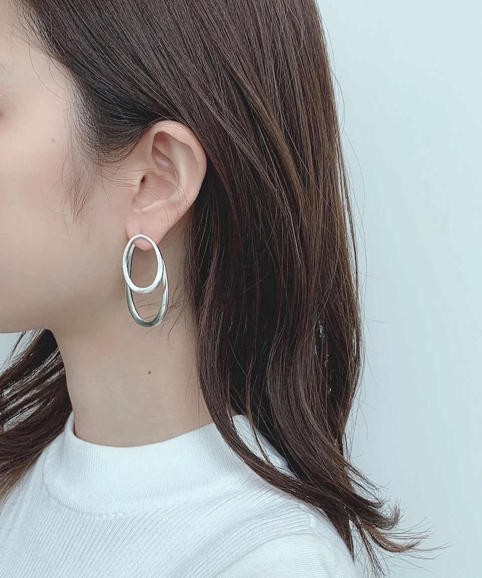 blanc iris/ブランイリス volute pierce(SV) | ピアス | シルバー
