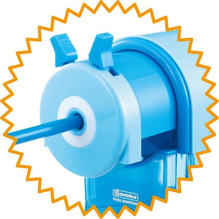 手動えんぴつけずり DS-06 ピンク｜株式会社デビカ