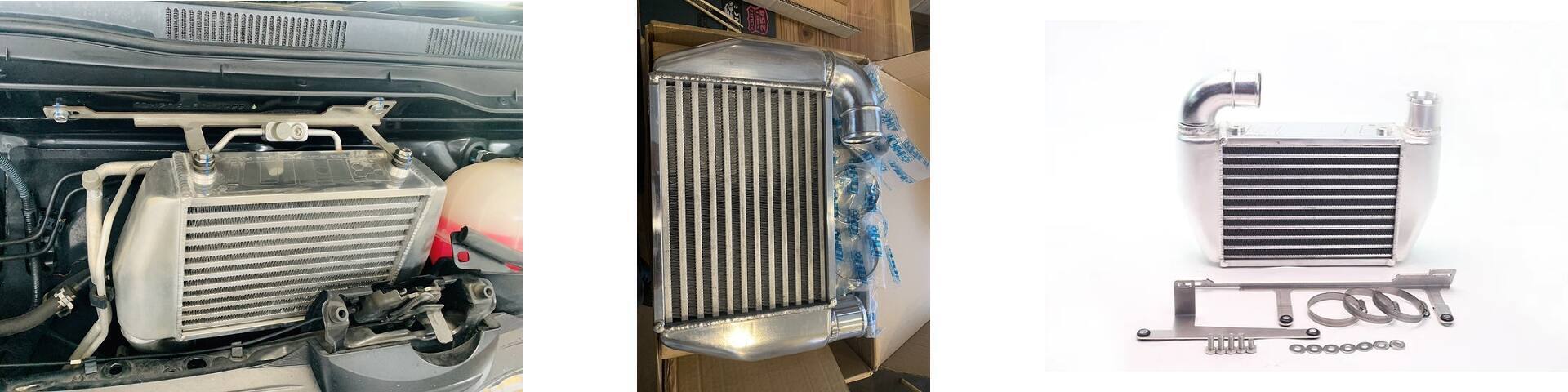 ハイエースHDiインタークーラー