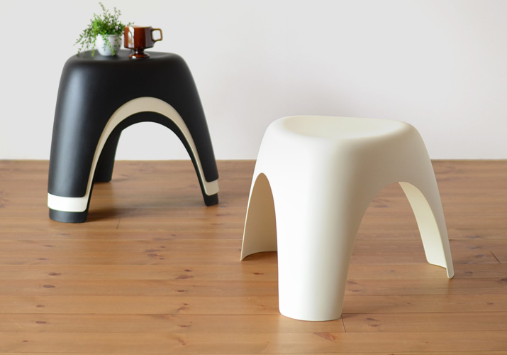 Vitra Design Museum エレファントスツール ホワイト 柳宗理