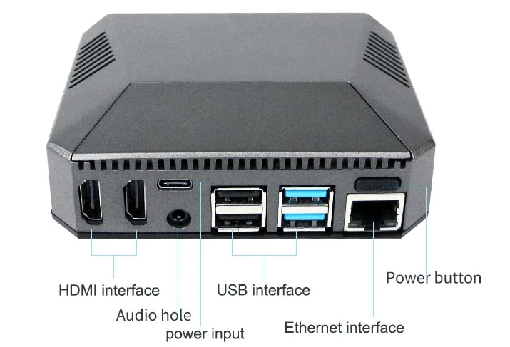 Argon ONE V2 Raspberry Pi 4 Aluminium Case - DFRobot