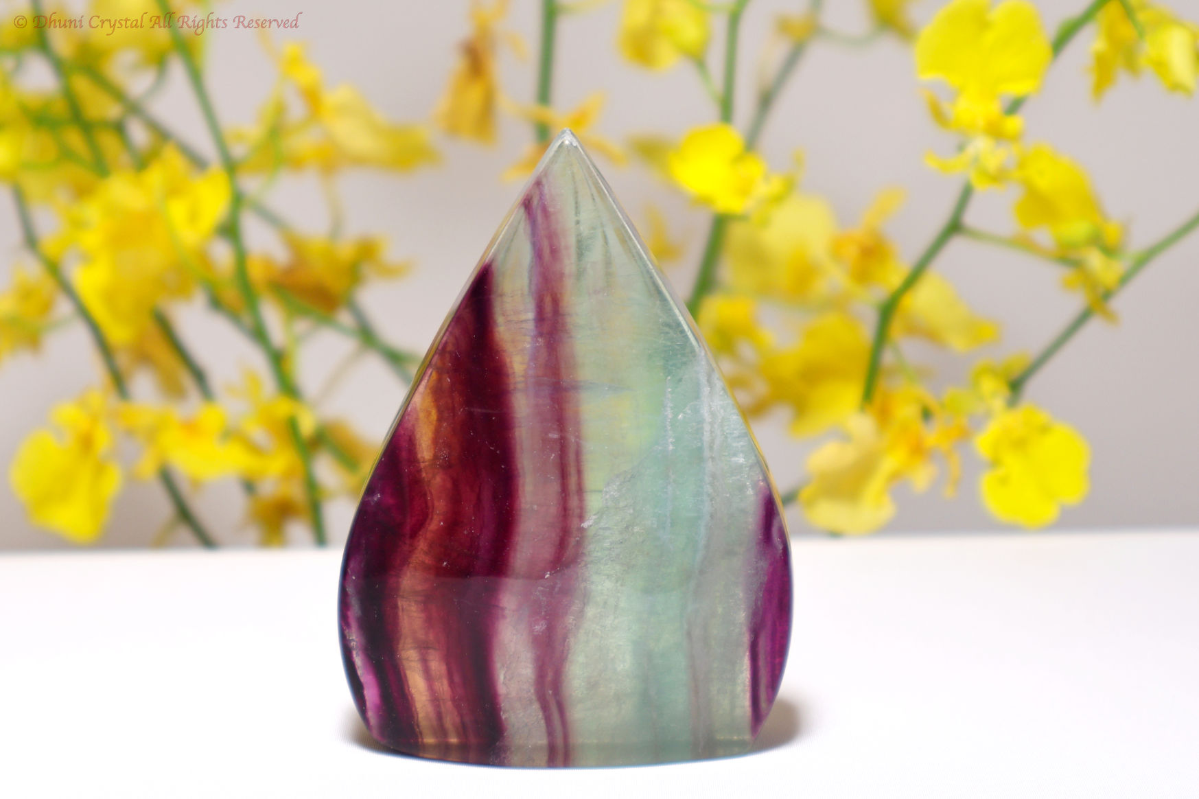 キャンディーフローライト 原石／磨き石