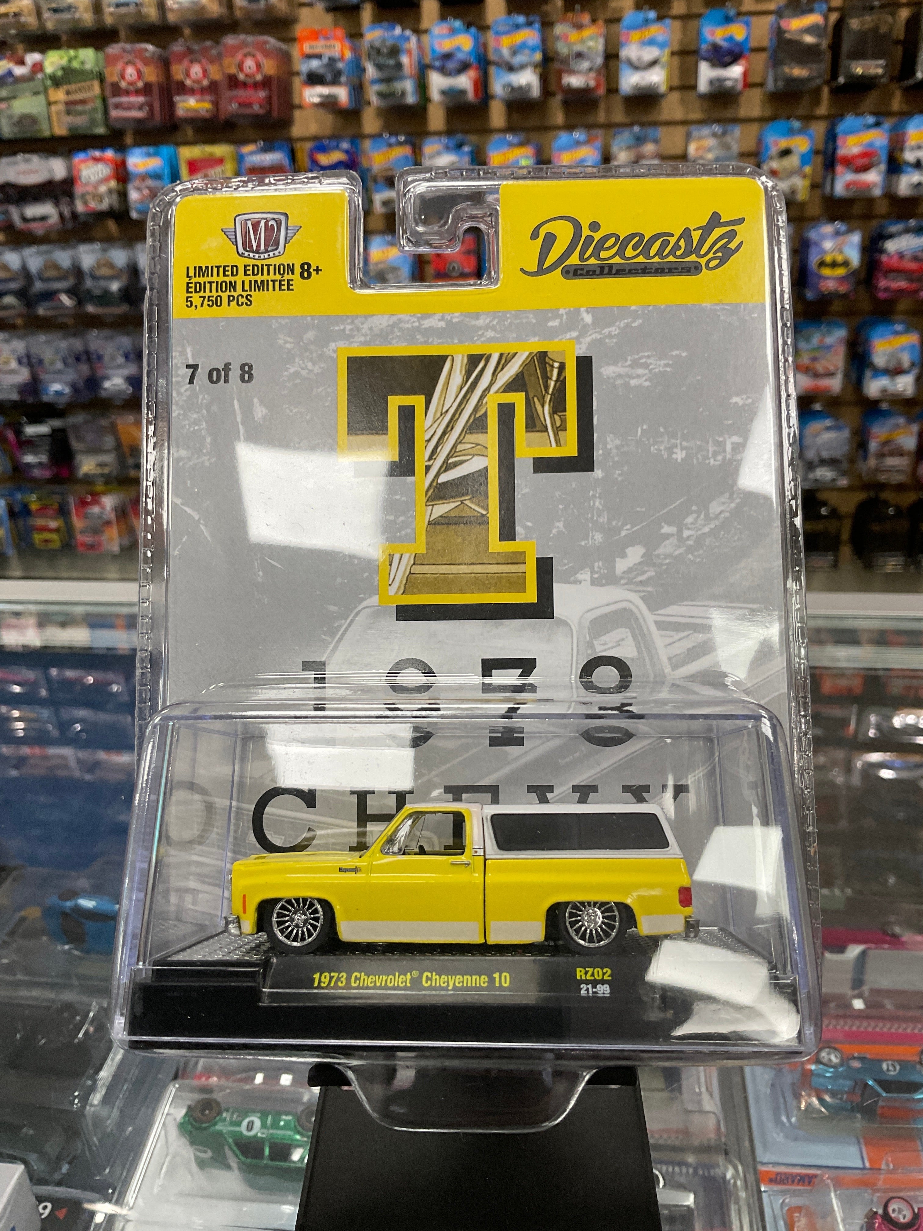 M2 Machines DiecastZ Exclusives Set of 8 1973 Chevrolet Cheyenne