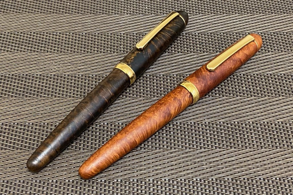 プラチナ万年筆 ブライヤー】素材の素晴らしさ・変化の楽しさを