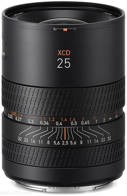 diglloyd blog: Hasselblad Introduces the Hasselblad XCD 25mm f/2.5