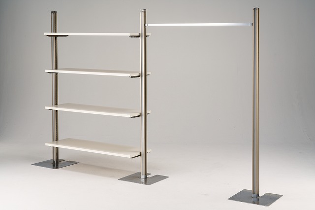 柱（ポール什器） アクロポール | ディスプレイビック