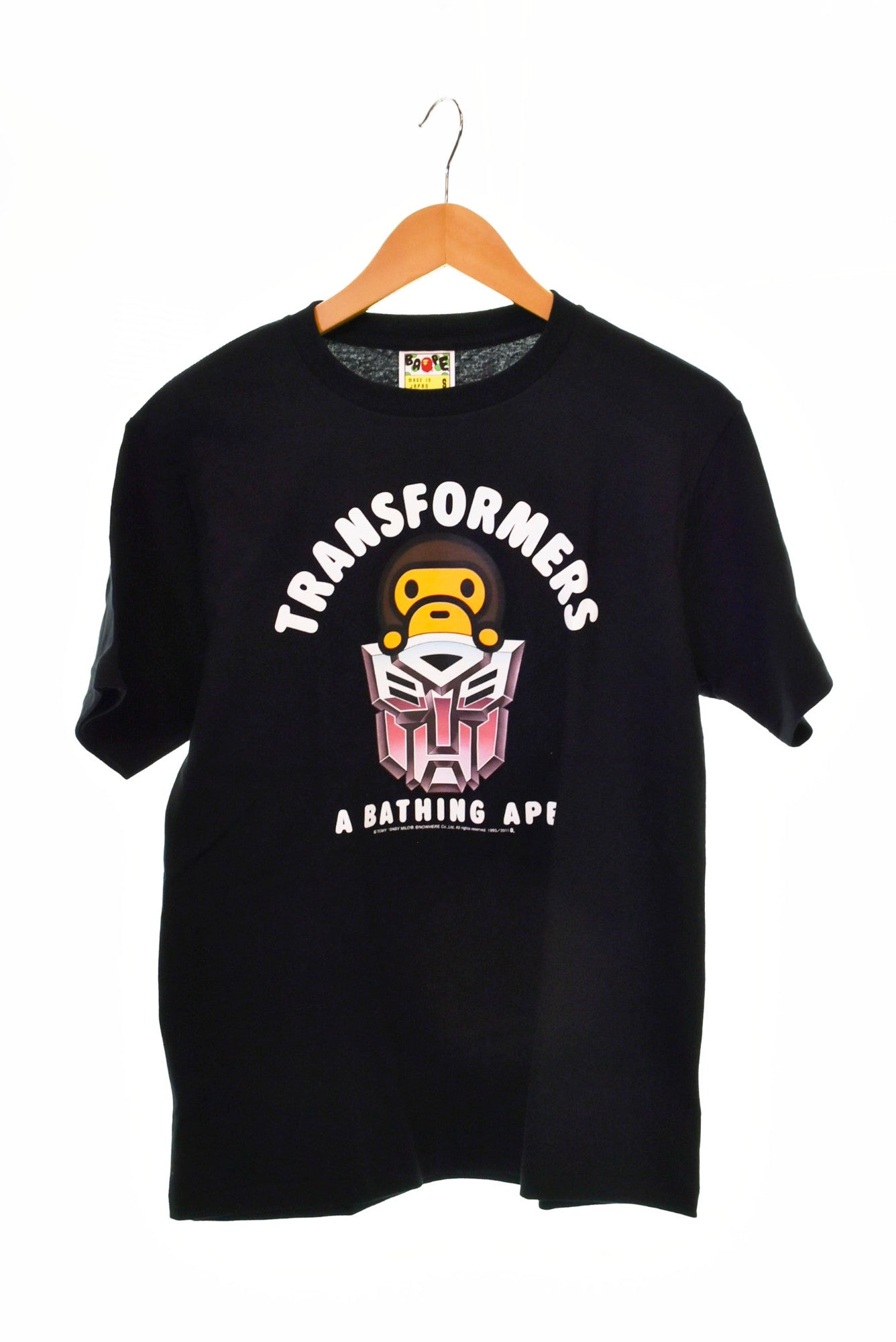 A BATHING APE Tシャツ Mサイズ ブラック｜新品MサイズABATHING APE