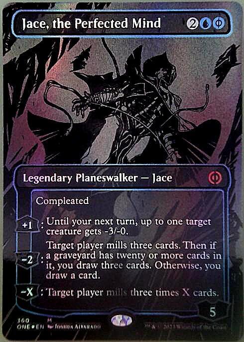 mtg 稀少 3枚セット オイルスリック FOIL 完成化した精神ジェイス ONE