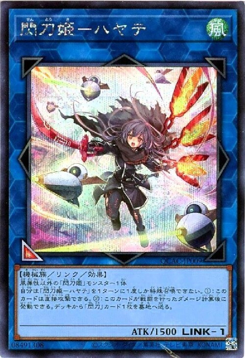 遊戯王 閃刀姫ハヤテ 絵違い 25thシークレット PSA10 ② 遊戯王 閃刀姫