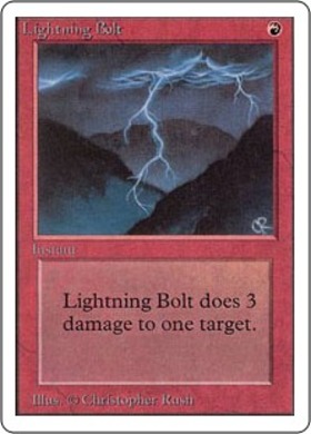Lightning Bolt Foil (稲妻)旧枠プロモ ジャッジ褒章) 英)稲妻