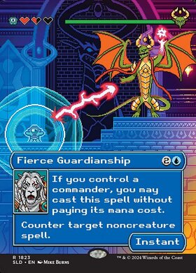CMM)Fierce Guardianship(0694)(ボーダーレス)/激情の後見 | 神話レア