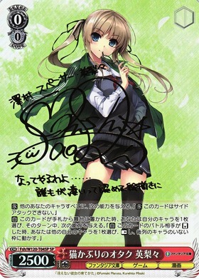 ヴァイスシュヴァルツ 富士見ファンタジア文庫 猫かぶりのオタク 英