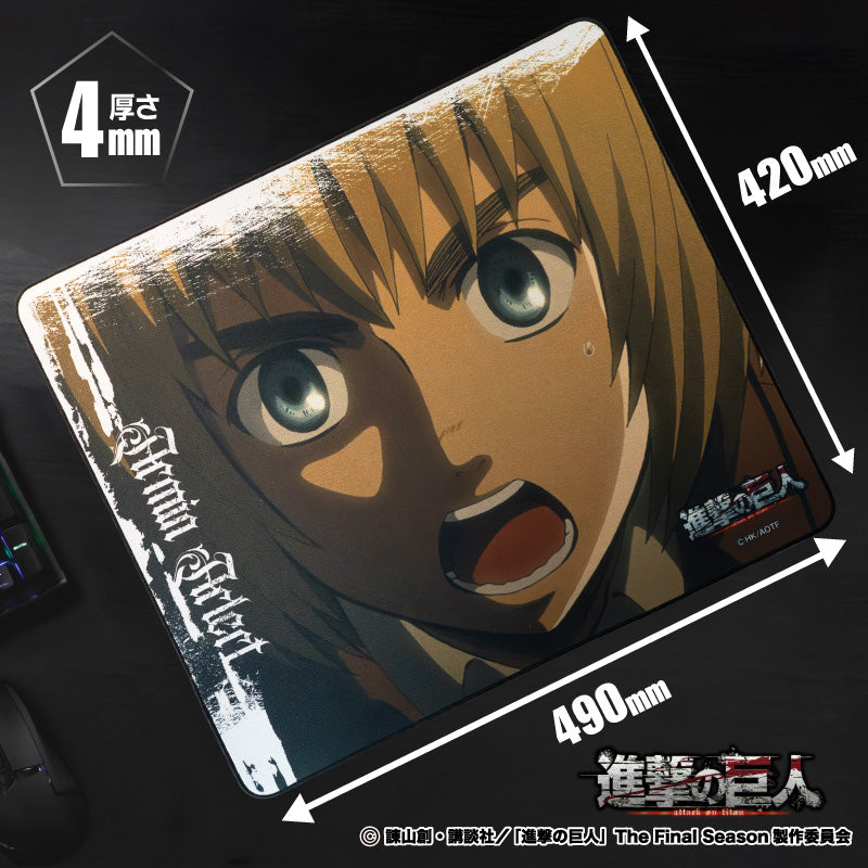 進撃の巨人 進撃のゲーミングマウスパッド【アルミン】 – DotAndZ
