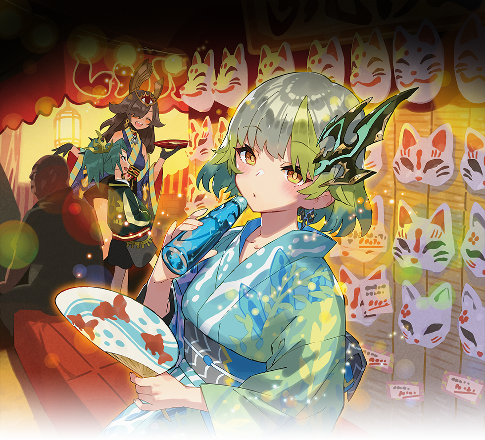 デュエルマスターズ 神アート 五人祭でドラゴン♡サマー