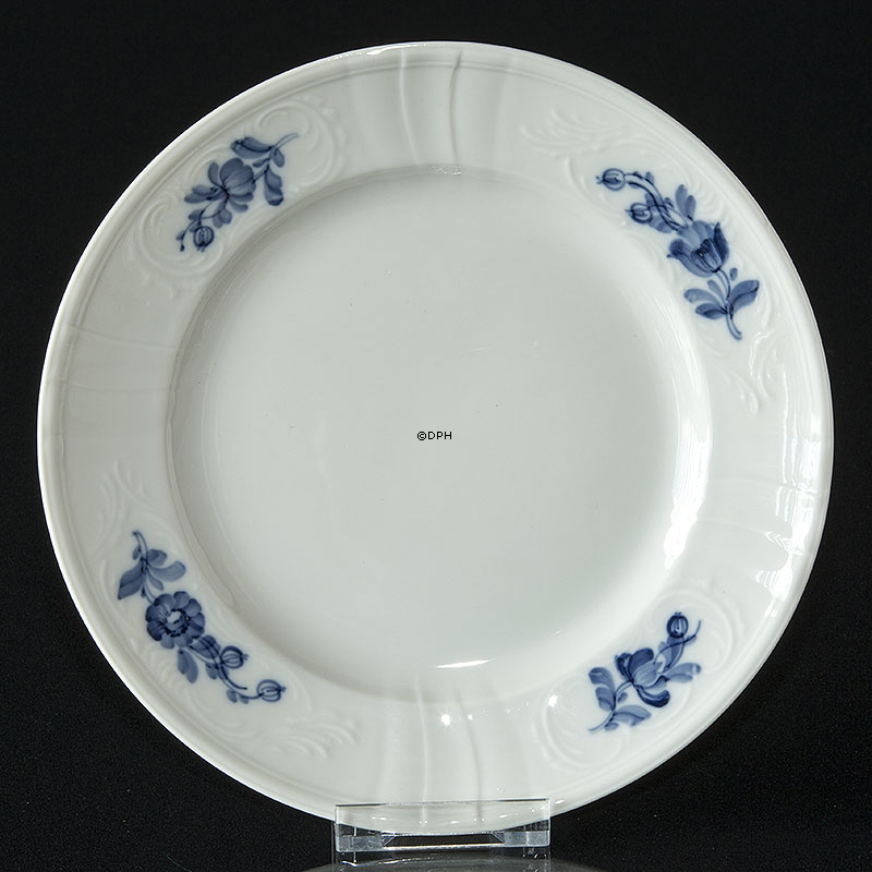 Juliane Marie Blue Flower flat lunch plate, Royal Copenhagen | No